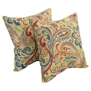 Fleur De Lis Living Tathana Paisley Polyester Indoor Outdoor Throw